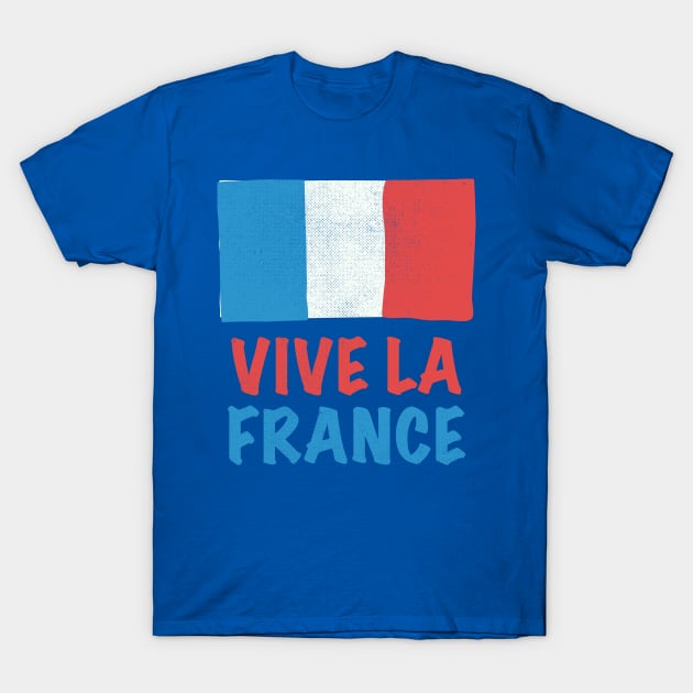 Vive La France T-Shirt by AntiqueImages